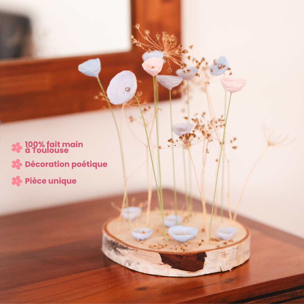 Jardin poétique - pastel